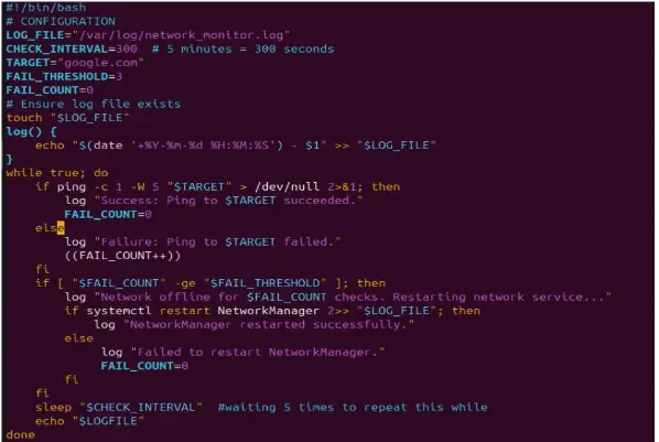 كتابة سكريبت بلغة باش