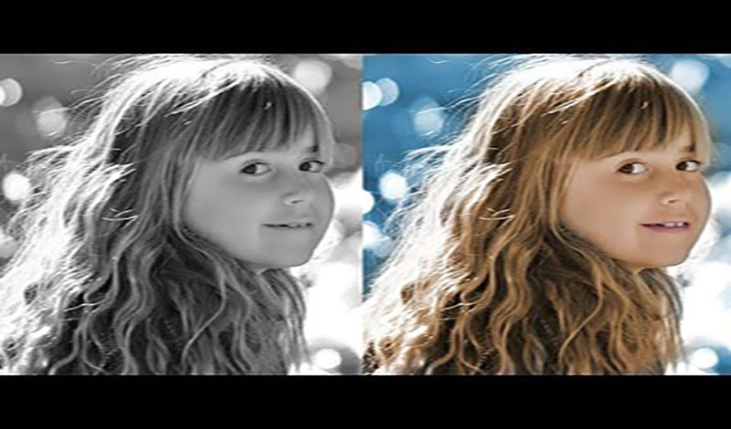 سوف أقوم بتنقيح وتلوين صورك القديمة بالأبيض والأسود