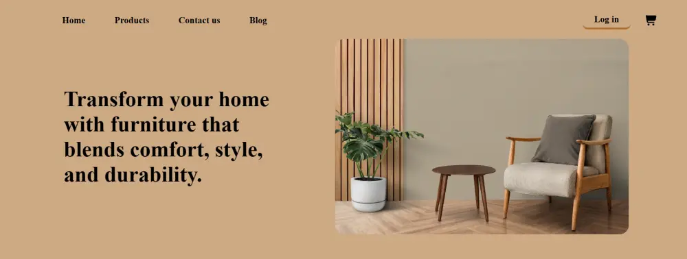 إنشاء واجهة أمامية