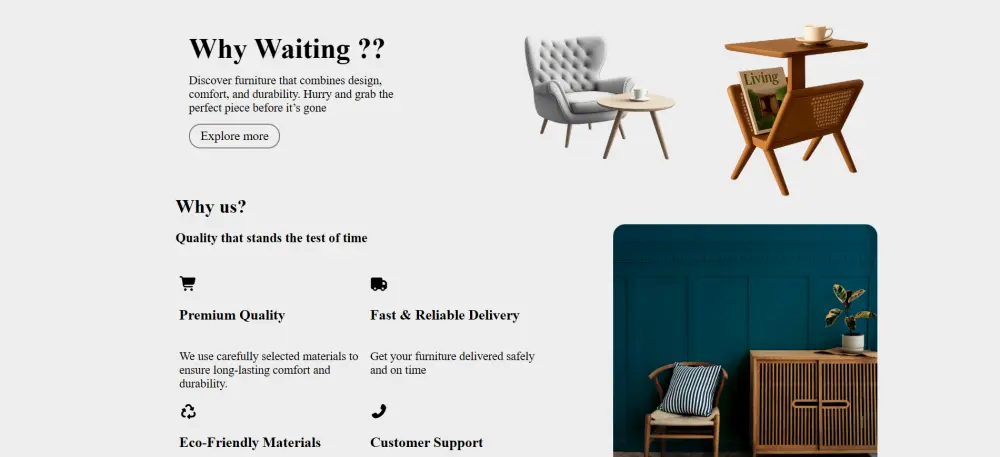 إنشاء واجهة أمامية