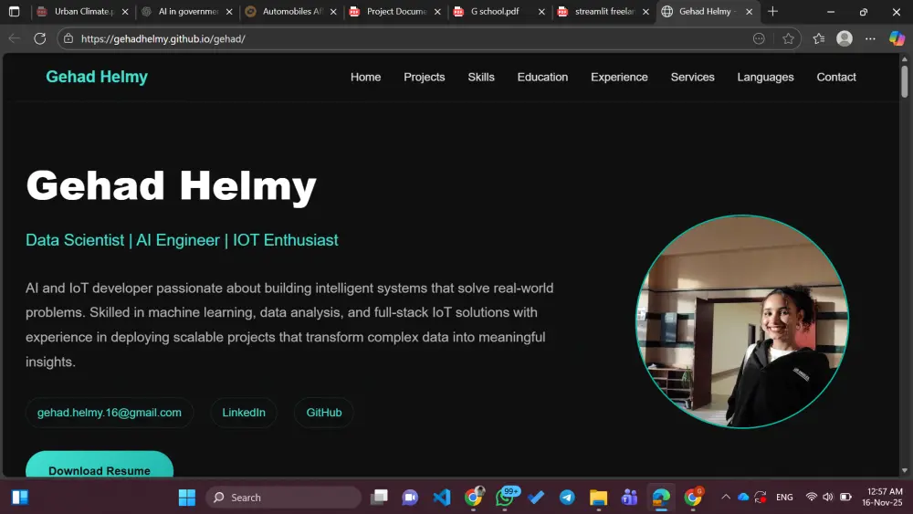 تصميم وتطوير موقع متجاوب (Landing / Portfolio / Store)