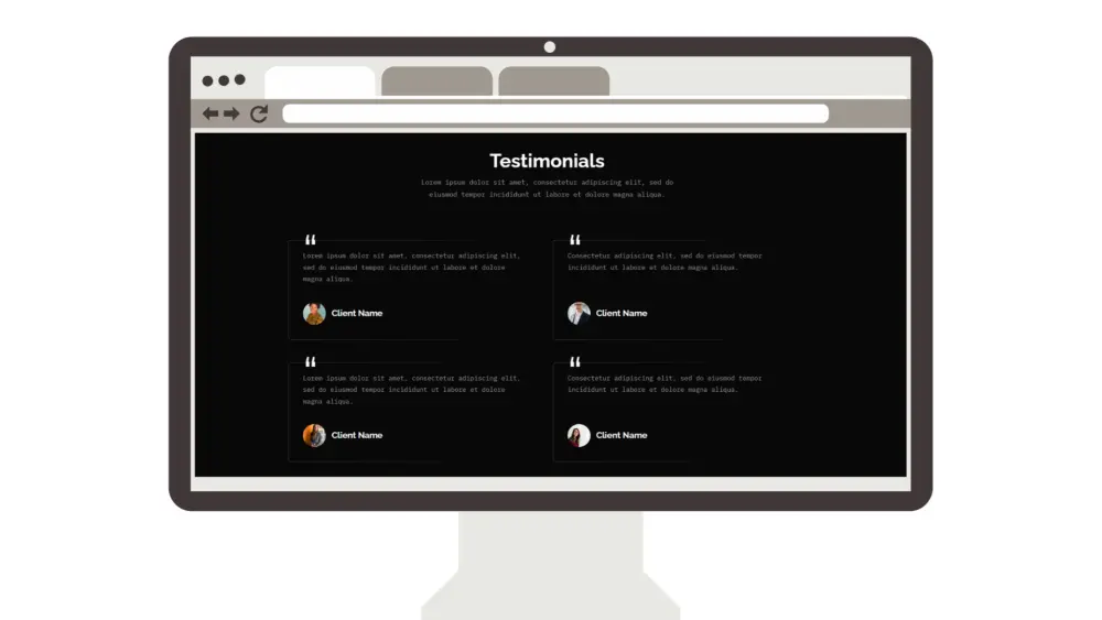 تحويل تصميم Figma أو PSD إلى صفحة ويب HTML CSS