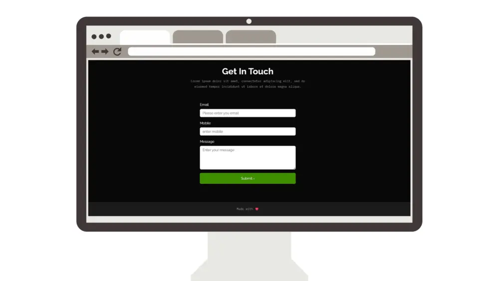تحويل تصميم Figma أو PSD إلى صفحة ويب HTML CSS