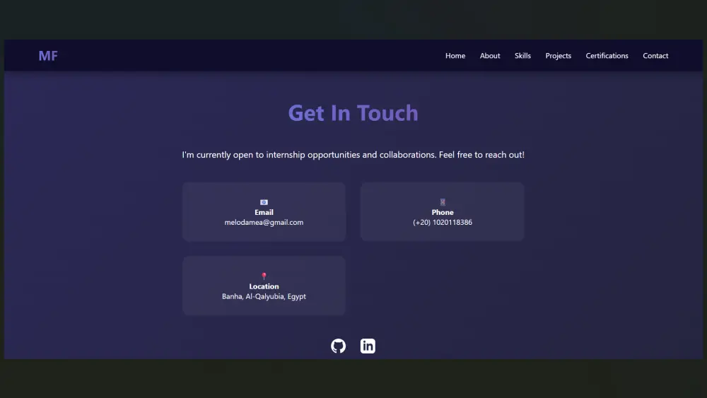 تنفيذ بورتفوليو احترافي بـ HTML/CSS/JS وتسليم الملفات الجاهزة