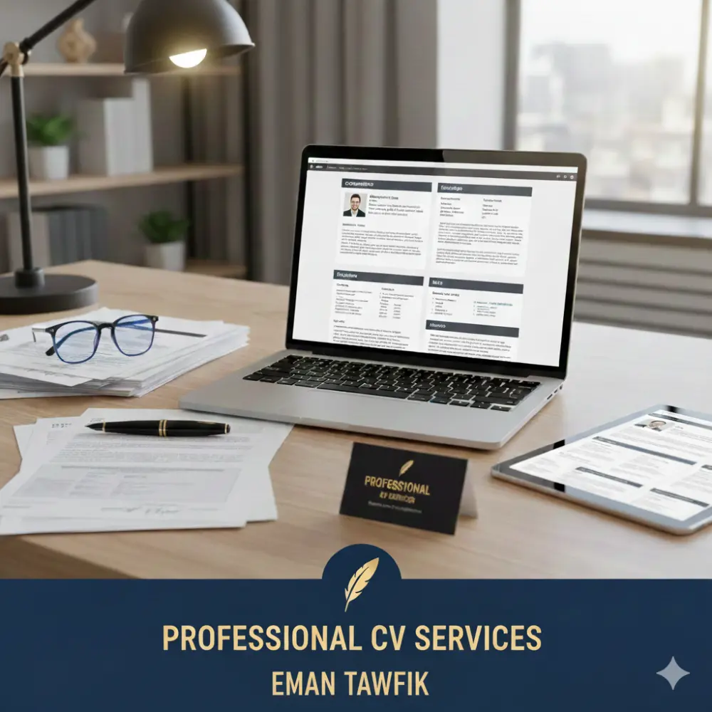 "سأقوم بإنشاء سيرة ذاتية احترافية ومنسقة بعناية باستخدام Word أو Canva، تعكس خبراتك ومهاراتك بشكل واضح وجذاب. أحرص على إبراز نقاط قوتك بطريقة تساعدك على لفت انتباه أصحاب العمل والتميز بين المتقدمين. الخدمة مناسبة للراغبين في تطوير هويتهم المهنية."