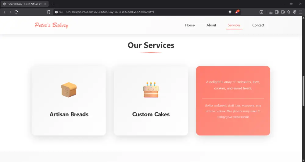 تصميم صفحة هبوط Landing Page احترافية باستخدام HTML, CSS, JS
