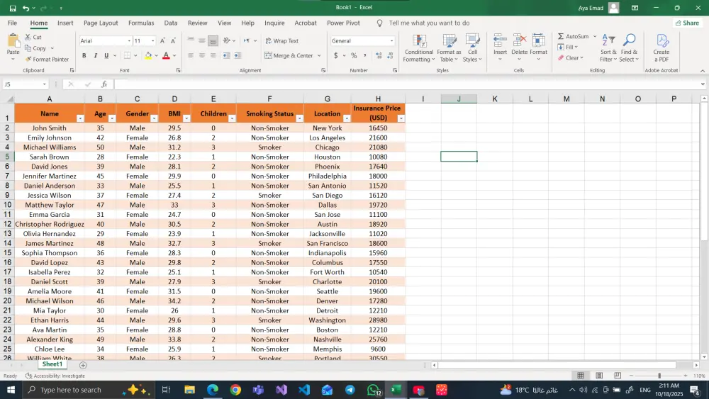 خدمة إدخال البيانات على Excel و Word مع التنسيق الاحترافي
