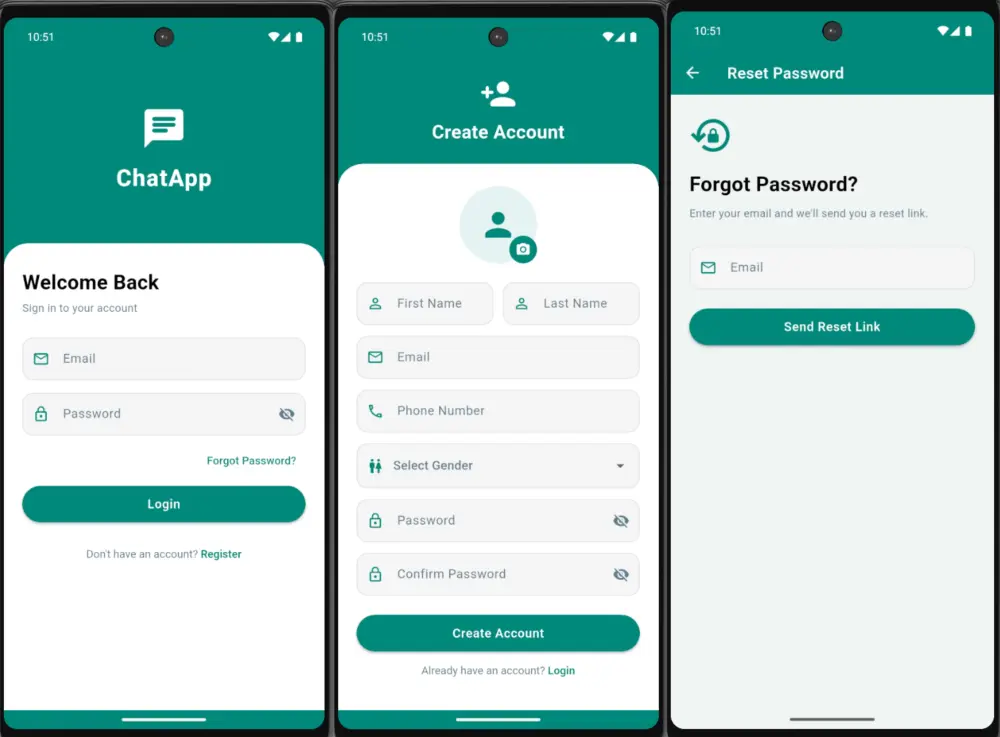 تصميم شاشة تسجيل دخول احترافية Flutter مع UI جذاب وسريع
