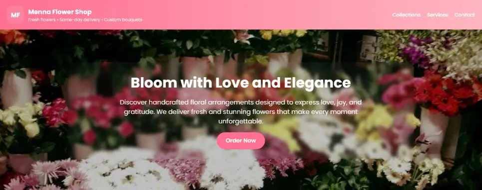 تصميم صفحة هبوط Landing Page احترافية وجذابة