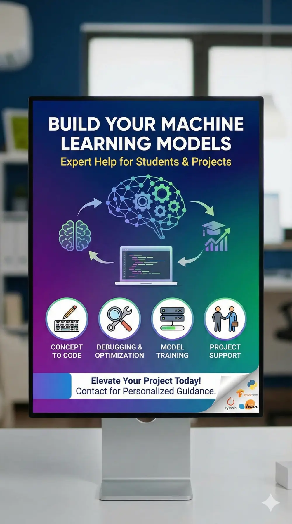 أبنى مشريع تعلم ألى للطلبه باستخدام بايثون