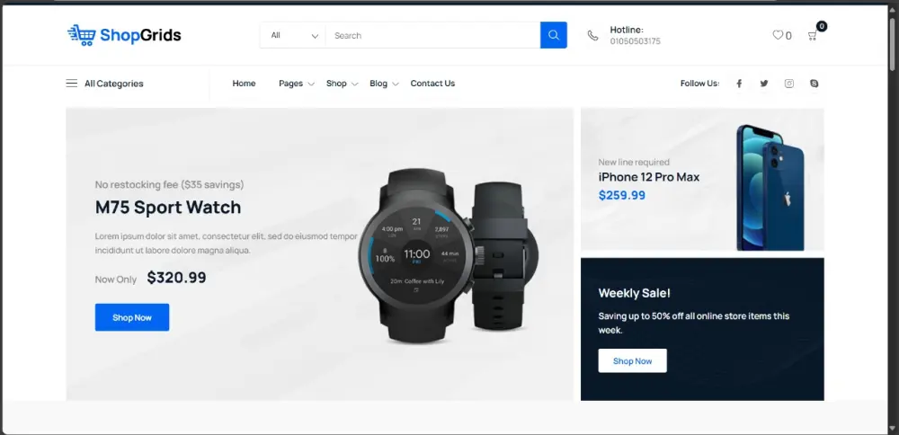 متجر الكتروني باستخدام لارافيل