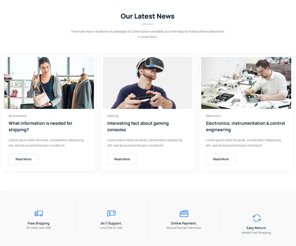 متجر الكتروني باستخدام لارافيل