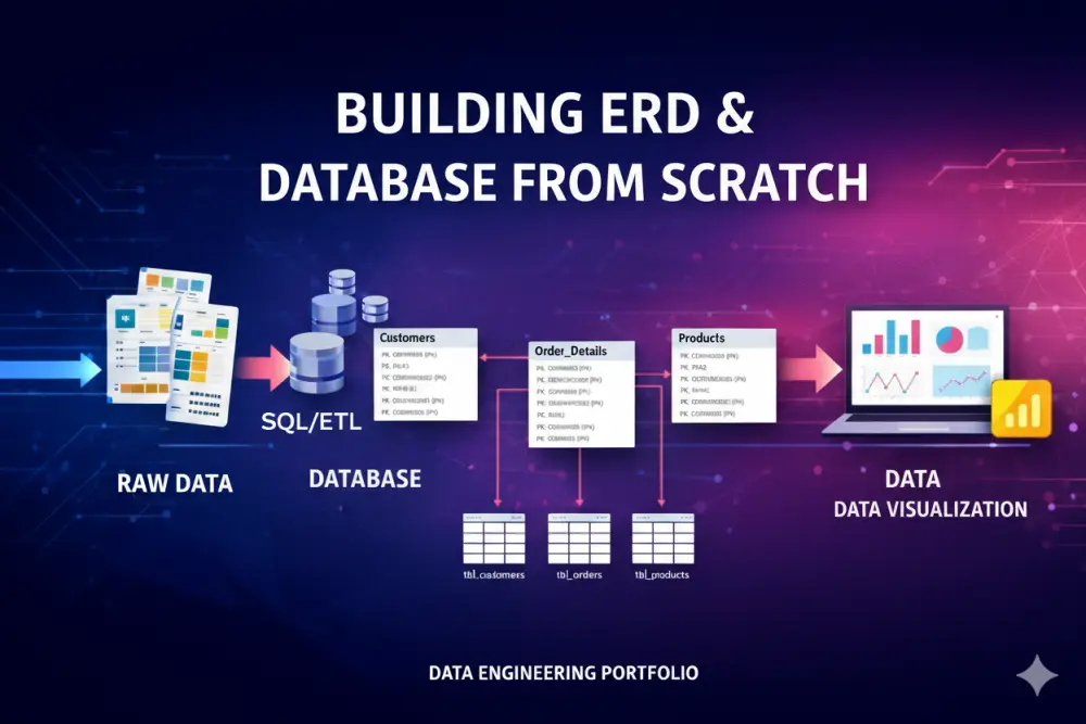 انشاء Database، تصميم ERD Diagram، Mapping