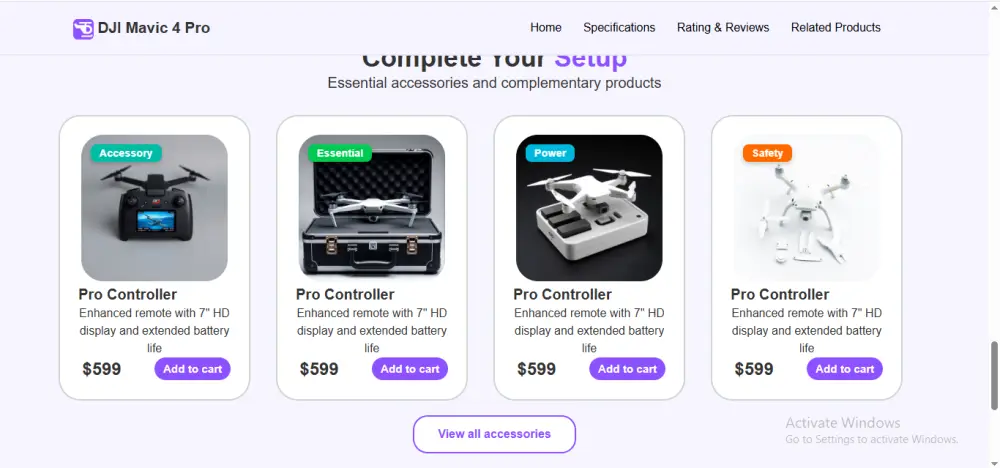 تصميم صفحات ويب احترافية ومتجاوبة بسرعة وجودة عالية