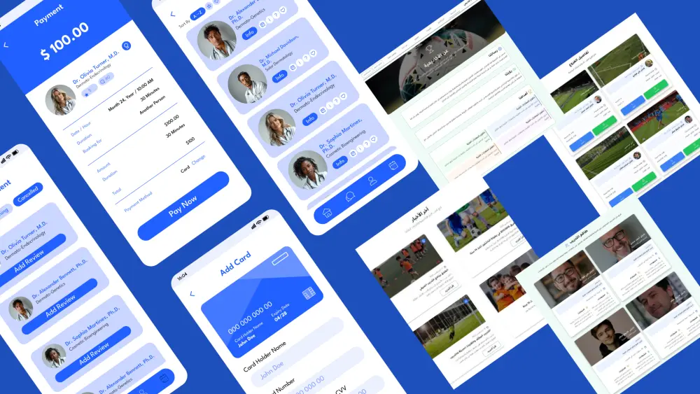 تصميم واجهة وتجربة المستخدم للويب و الموبيل UXUI Design