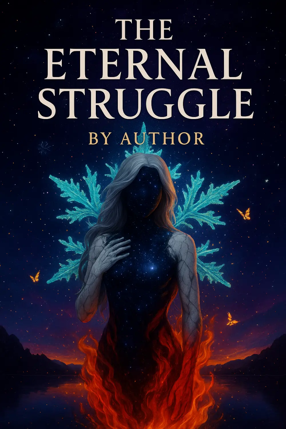 غلاف لرواية