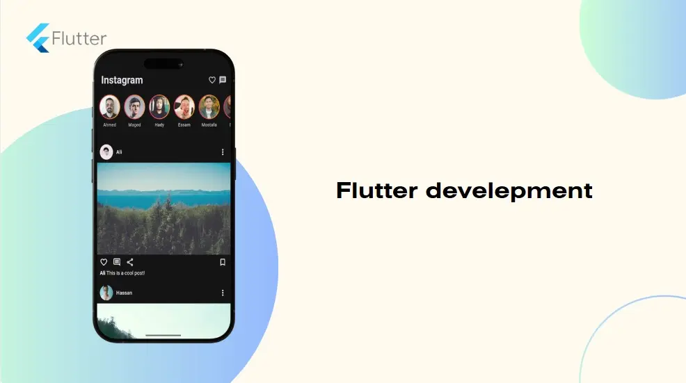 تصميم ui انيق و سهل الاستخدام لتطبيقاتك علي flutter