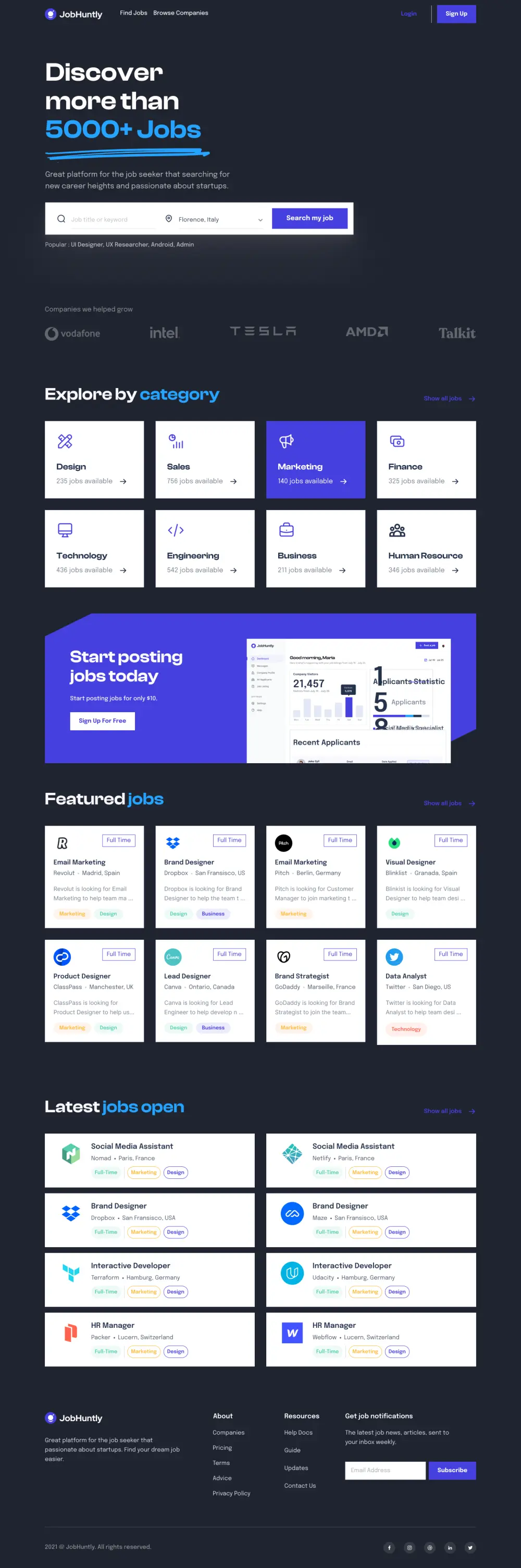 إنشاء موقع توظيف احترافي شبيه بموقع Wuzzef
