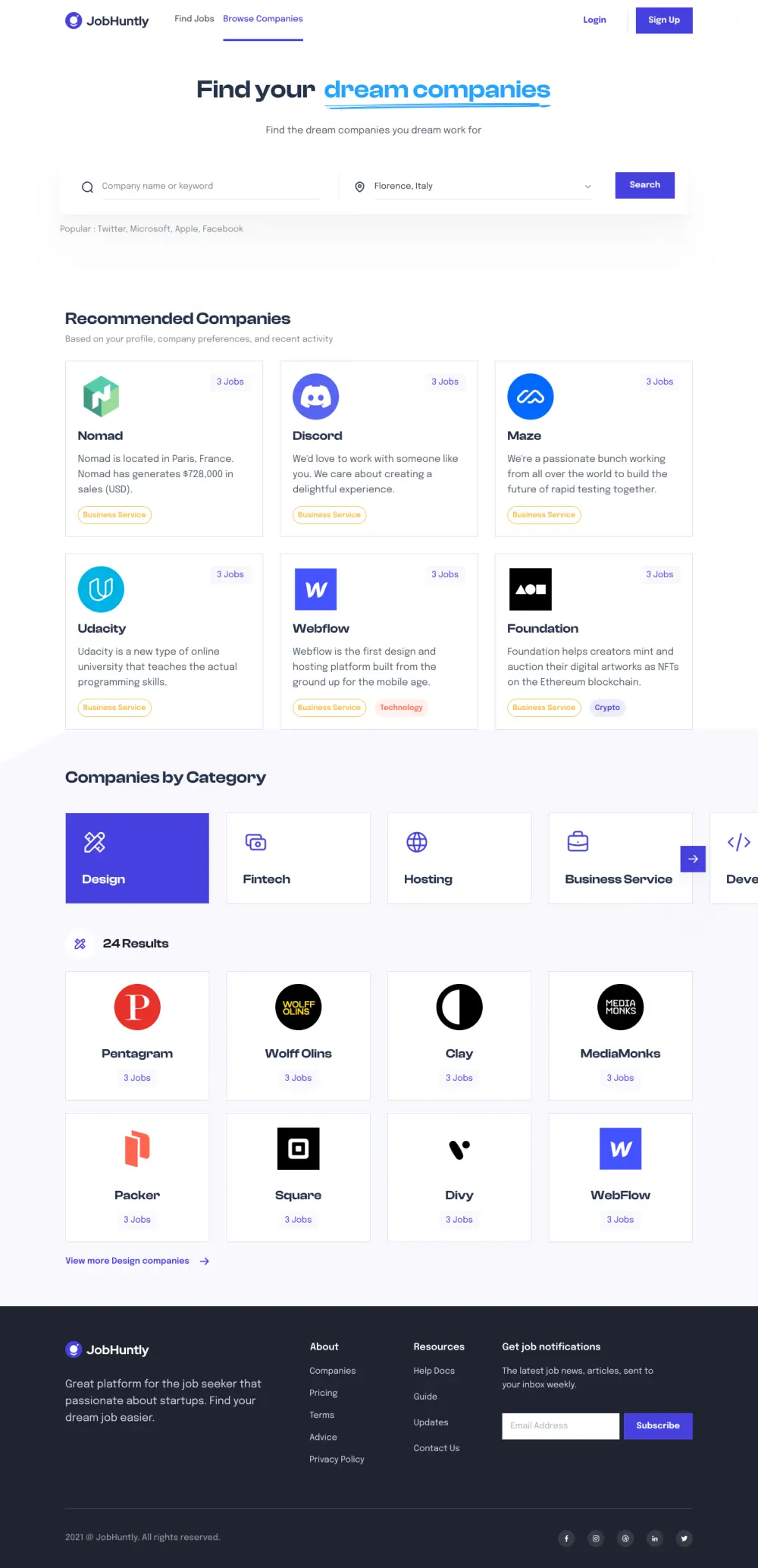 إنشاء موقع توظيف احترافي شبيه بموقع Wuzzef