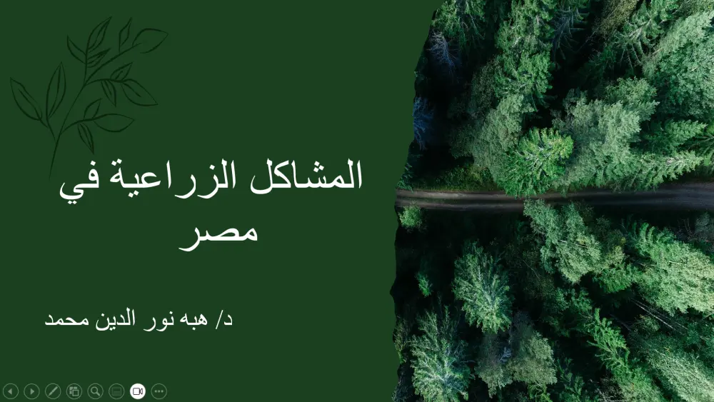 عرض تقديمي احترافي