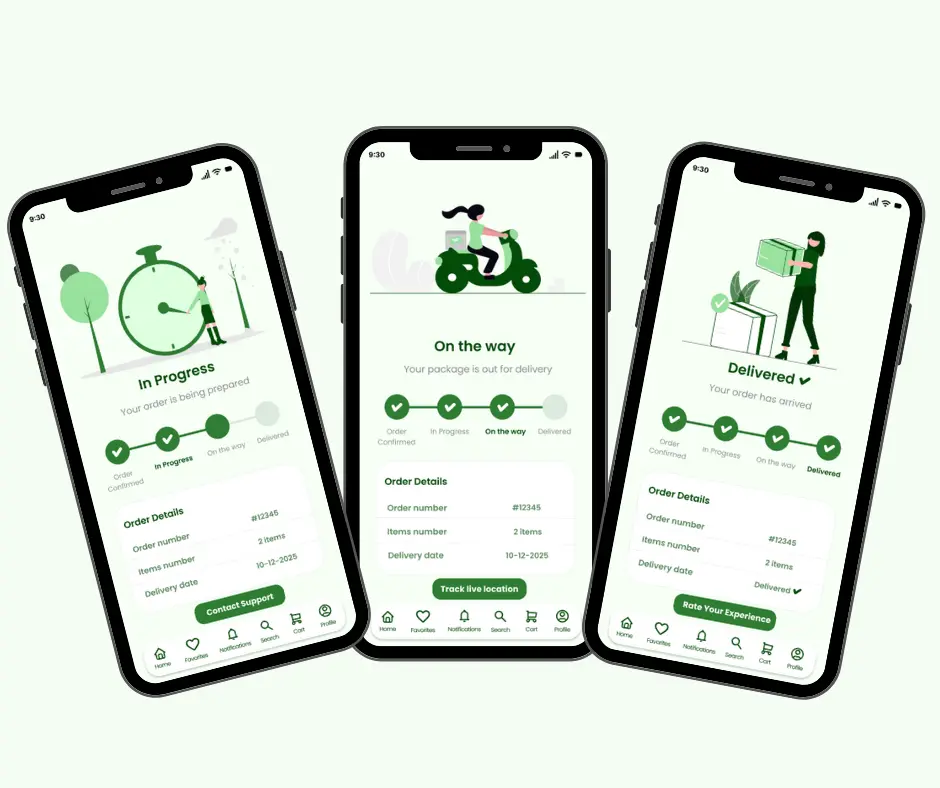 مصممة واجهات وتجربة مستخدم ومواقع