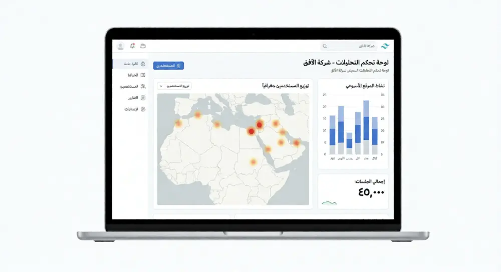 تحويل تصميمات (Figma/XD) إلى لوحات تحكم (Dashboard UI)