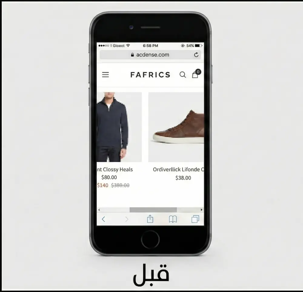 إصلاح مشاكل التجاوب لصفحات الويب (Responsiveness Fix)