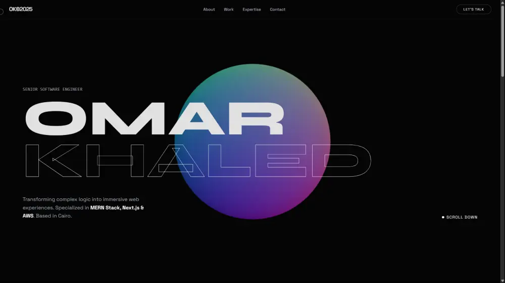 تصميم موقع بورتفوليو احترافي لعرض خدماتك ومشاريعك portfolio