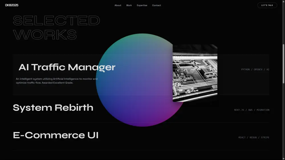 تصميم موقع بورتفوليو احترافي لعرض خدماتك ومشاريعك portfolio