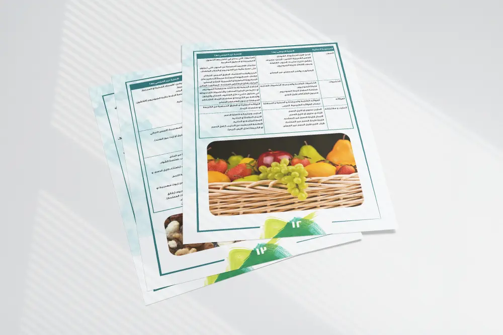 تصميم Flyers & Brochures احترافية