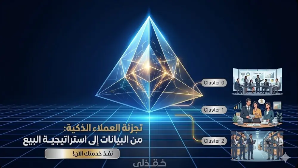 تحليل سلوك العملاء وتجزئتهم (Customer Segmentation) باستخدام الذكاء الاصطناعي
