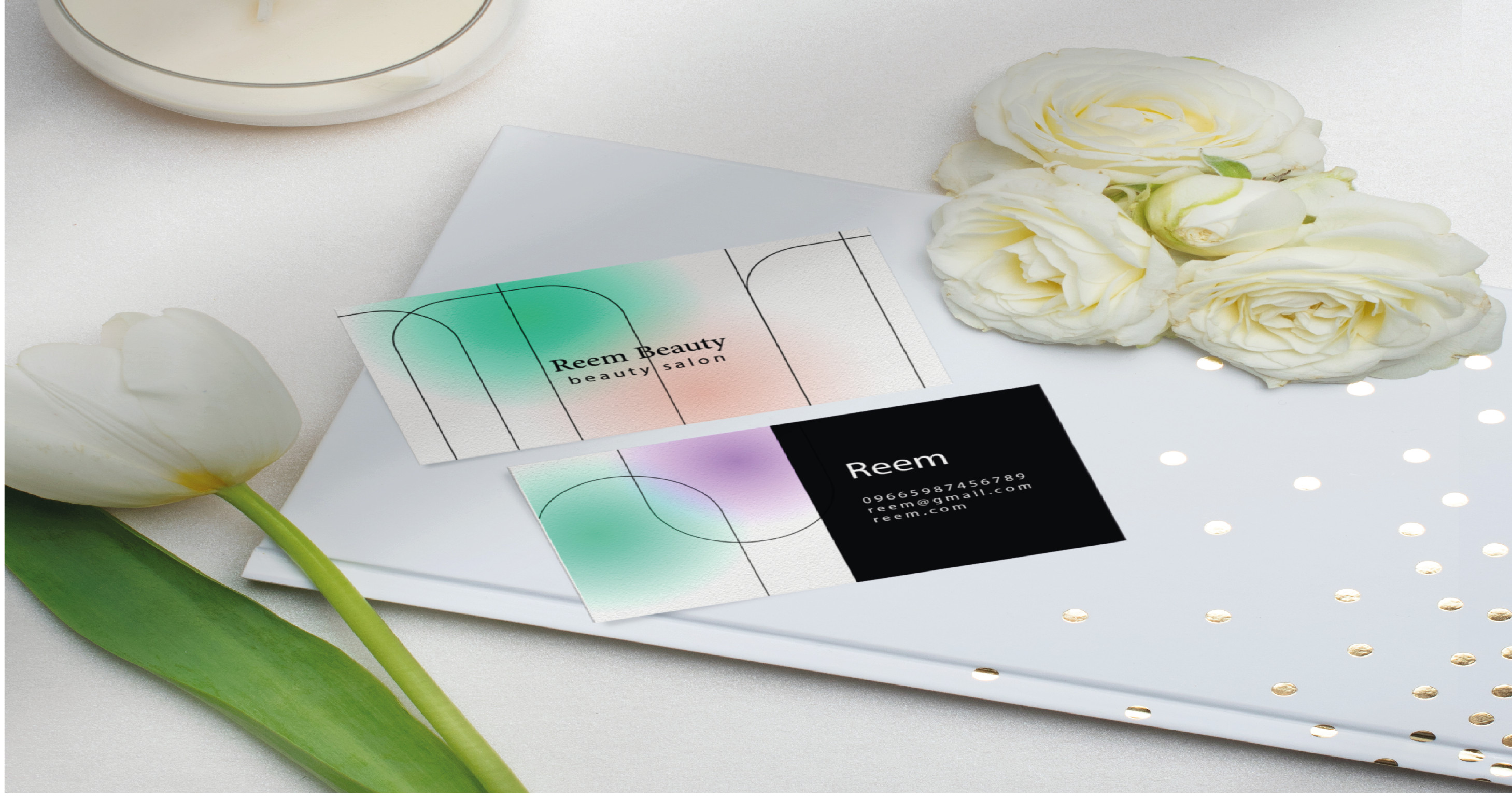 تصميم بزنس كارد احترافي جاهز للطباعة