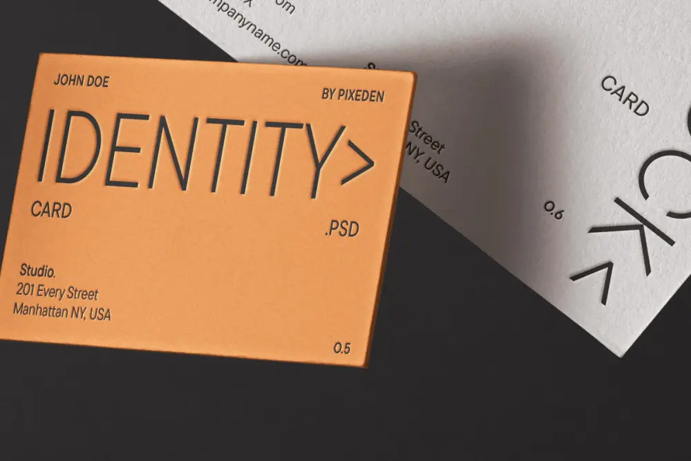 تصميم كارت أعمال