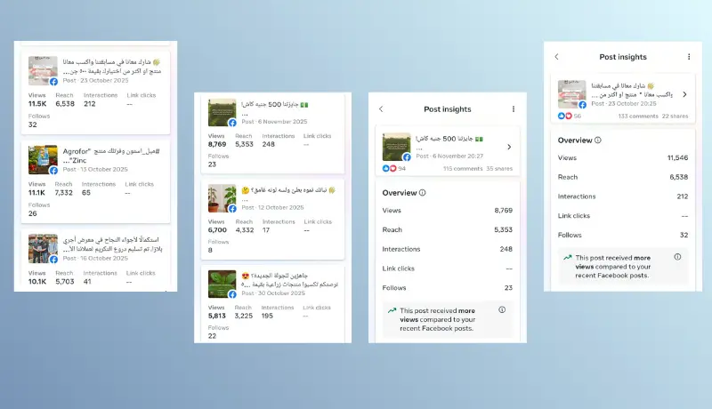 إدارة صفحات فيس بوك