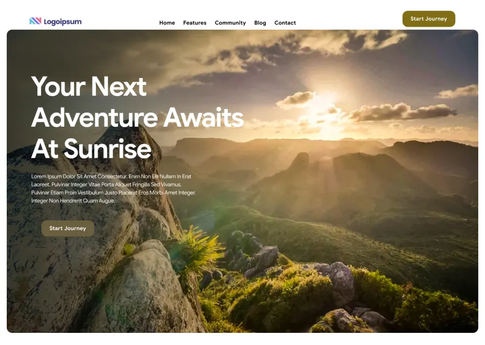 تصميم صفحة هبوط Landing page
