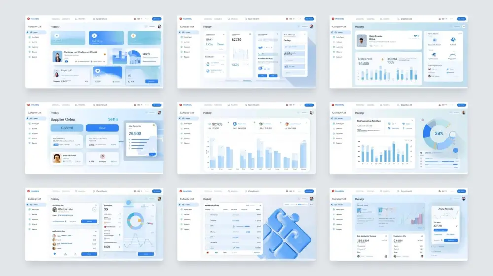 نظامERP متكامل لإدارة المبيعات والمشتريات والعملاء والموردين