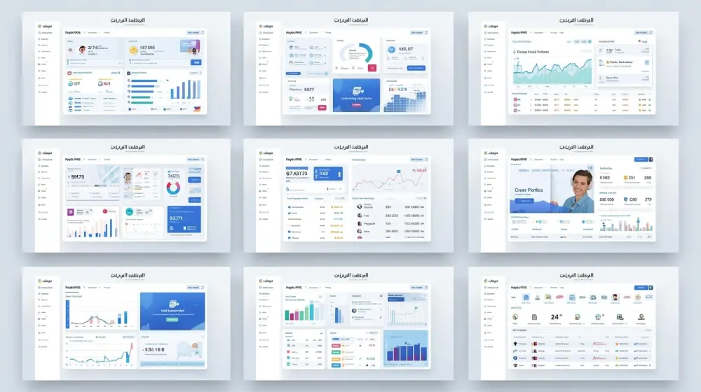 نظامERP متكامل لإدارة المبيعات والمشتريات والعملاء والموردين