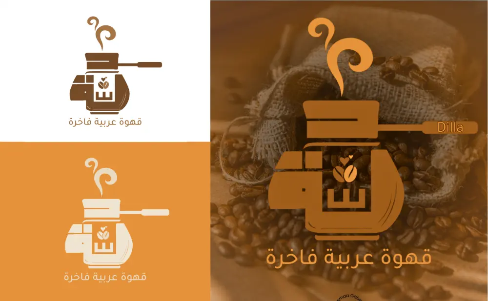 تصميم شعار احترافي بالخط الكوفي الأصيل بدقة عالية