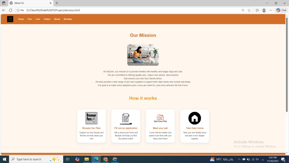 تصميم صفحة هبوط Landing Page احترافية وعصرية جاهزة للاستخدام