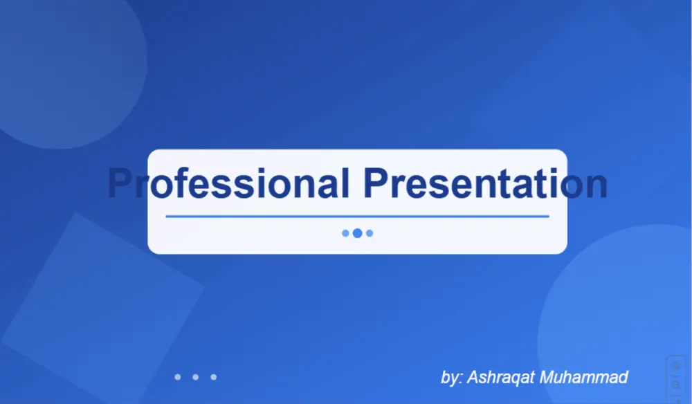 تصميم عرض PowerPoint منسق وبشكل مرتب