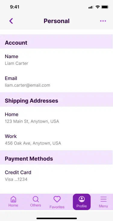 تصميم صفحة UI/UX (e-commerce for PCs)