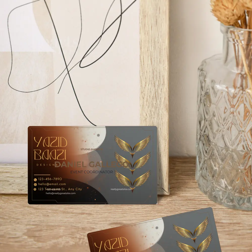 تصميم بطاقة عمل احترافية و أنيقة