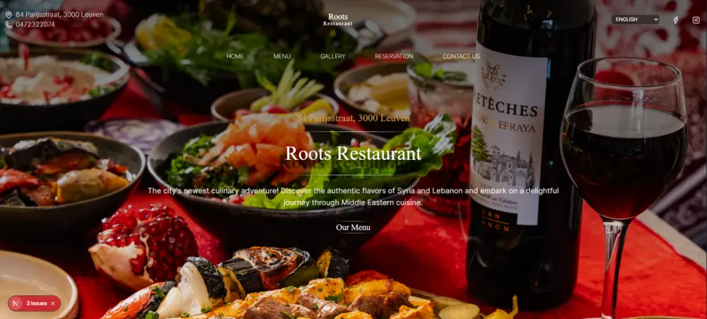تصميم صفحة هبوط احترافية باستخدام HTML و CSS