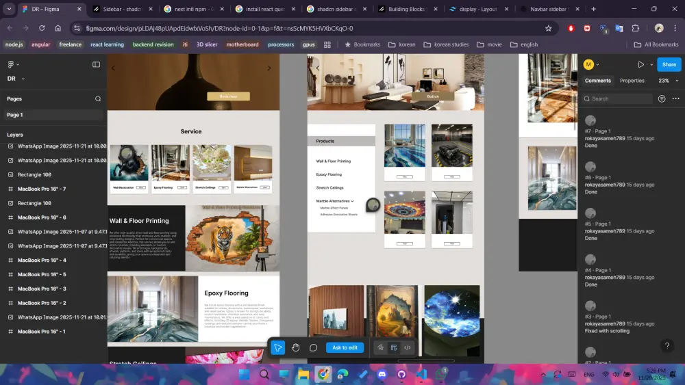 تحويل تصميم من صورة أو Figma إلى كود HTML و CSS متجاوب