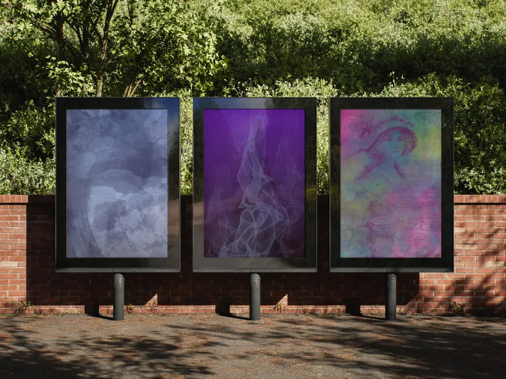 تصميم خلفيات مع لمسة فنية