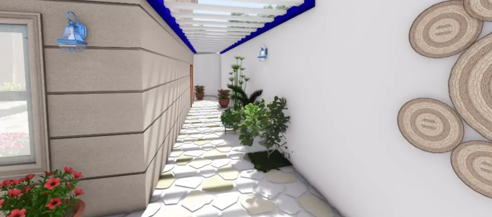 تصميم حديقة خاصة 2d و 3d أو مساحات خارجية حسب طراز من اختيارك (مودرن / يوناني /…)