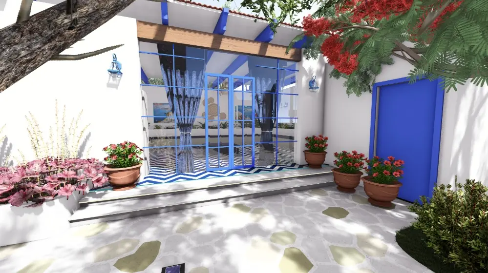 تصميم حديقة خاصة 2d و 3d أو مساحات خارجية حسب طراز من اختيارك (مودرن / يوناني /…)