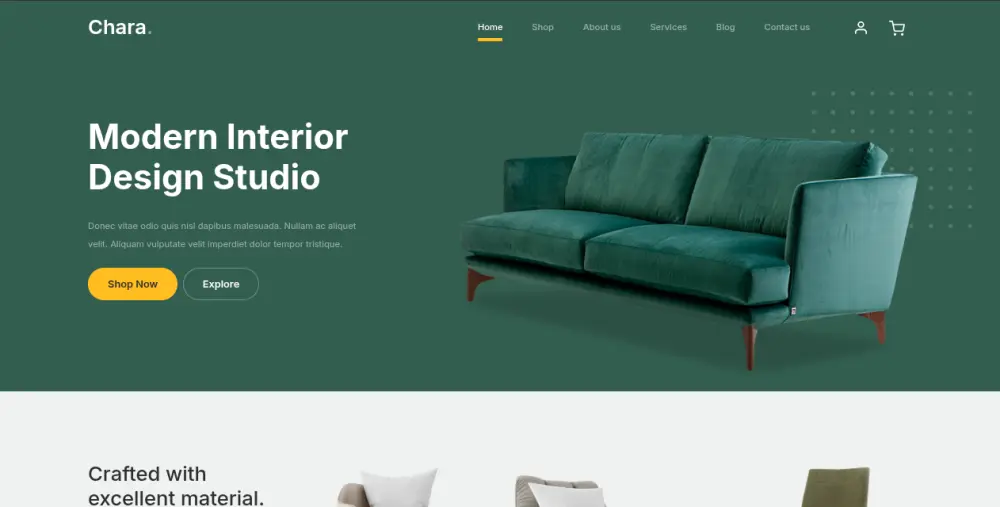 إنشاء صفحة هبوط احترافية مكونة من 5 أقسام لنشاطك التجاري | تصميم عصري ومتجاوب