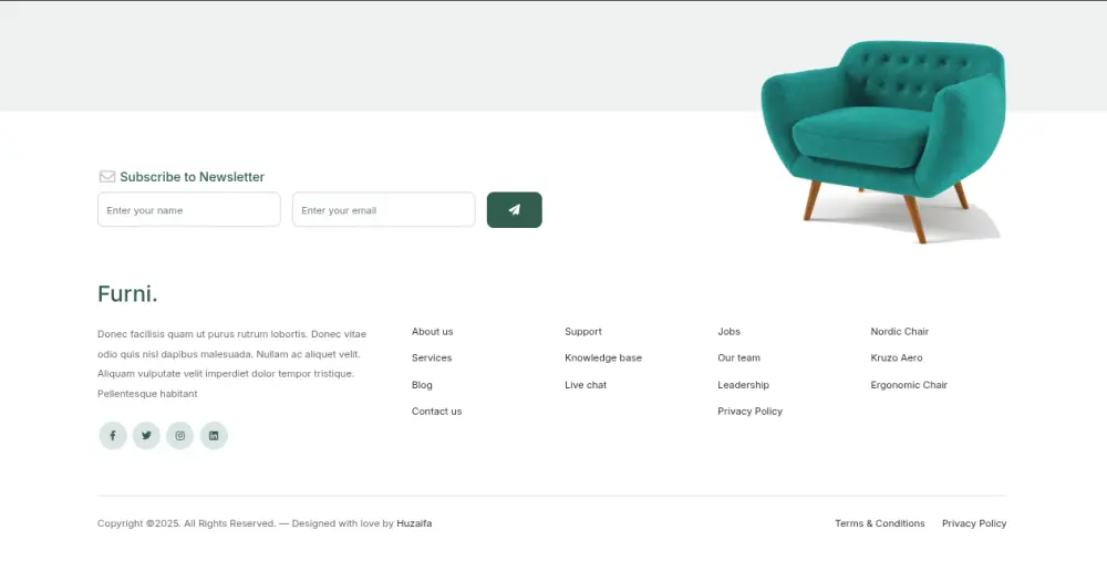إنشاء صفحة هبوط احترافية مكونة من 5 أقسام لنشاطك التجاري | تصميم عصري ومتجاوب