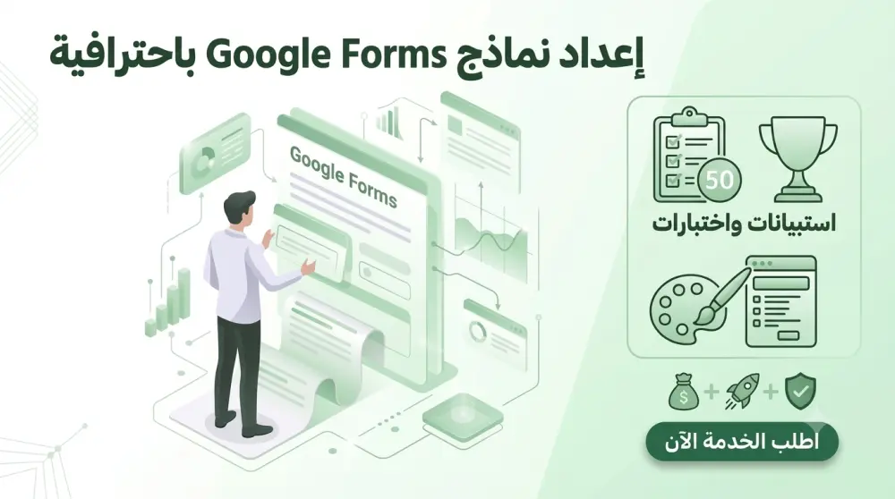 إنشاء نماذج جوجل فورمز